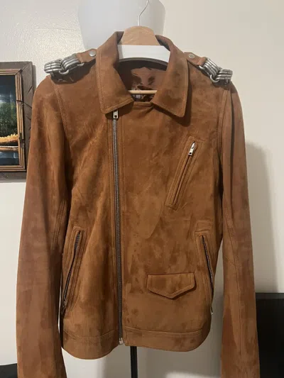 Pre-owned Rick Owens Fw19 Larry Chain Stooges In Orange