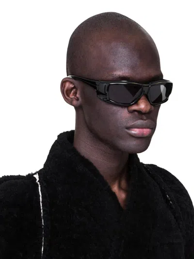 Pre-owned Rick Owens Fw19 Rick Sunglasses In Black