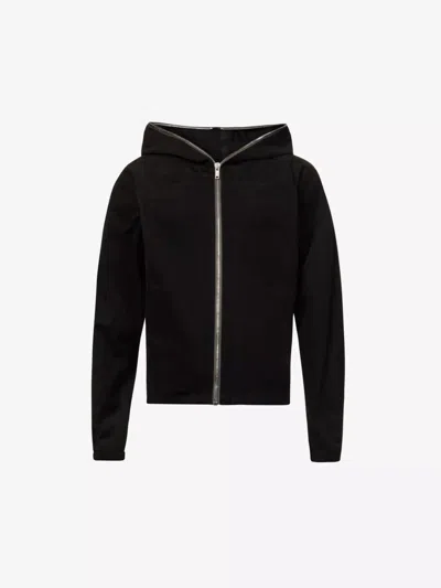 Pre-owned Rick Owens Fw22 Strobe Sealed Windbreaker Black Cf