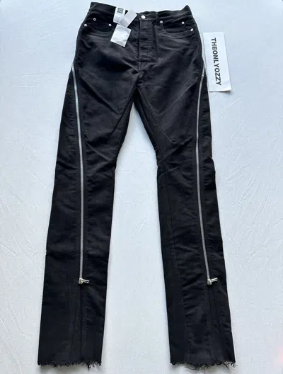 Pre-owned Rick Owens Fw23 Luxor  Bolan Banana Pants Black Size 32