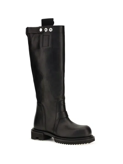 Rick Owens Gabe Boot In Black