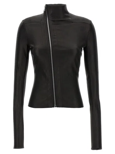 Rick Owens Gary Jacket Casual Jackets And Parka Black