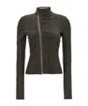 Rick Owens Gary Jacket In Stretch Fabric In Black