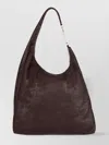 Rick Owens Gemini Bag Black Leather Shoulder Bag In Brown