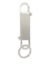 Rick Owens Gemini Keyring In Metallic