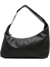 Rick Owens Gemini Leather Shoulder Bag In Black