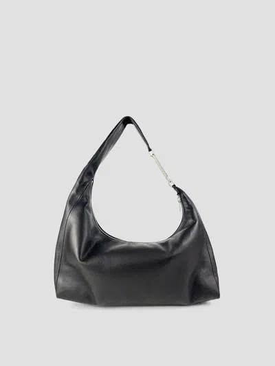 Rick Owens Gemini Mini Handbag In Black