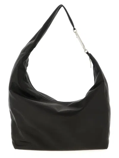 Rick Owens 'gemini' Shoulder Bag In Black