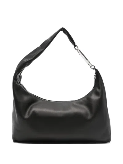 Rick Owens Zip Fastening Shoulder Bag In Black