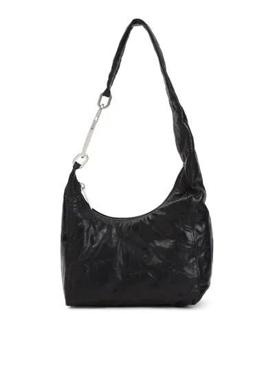 Rick Owens Gemini Shoulder Bag In Black