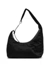 Rick Owens Gemini Shoulder Bag Adjustable Strap Hardware In Black