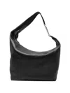 Rick Owens Gemini Shoulder Bag Adjustable Strap Hardware In Black