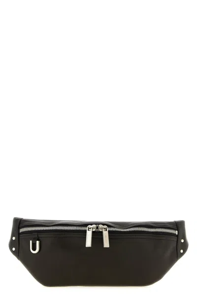 Rick Owens 'geo Bumbag' Fanny Pack In Black