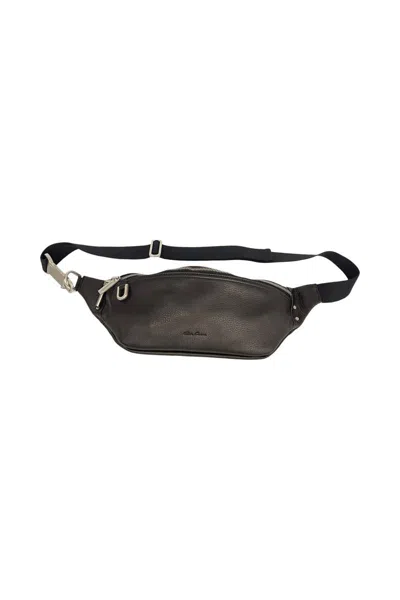 Rick Owens Geo Mum Fanny Pack Bags In Black