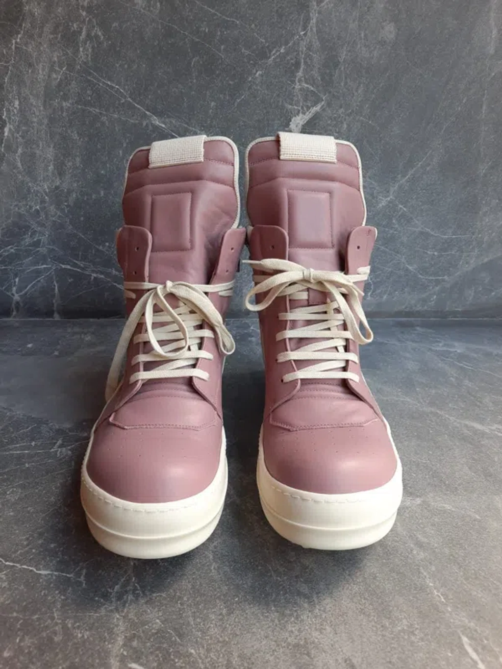 Rick owens geobasket pink milk リック オウエンス 靴