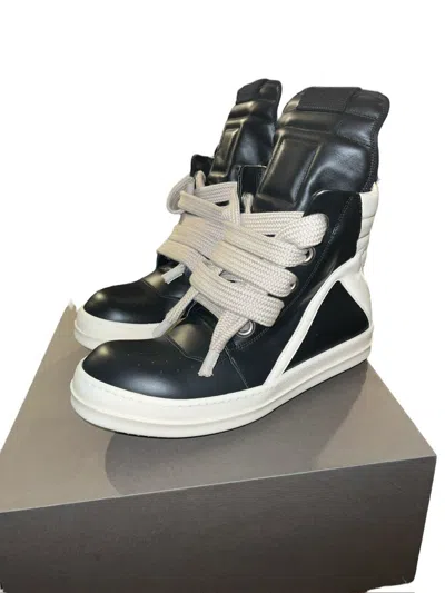 Pre-owned Rick Owens Geobasket “ Jumbo Lace “ Shoes