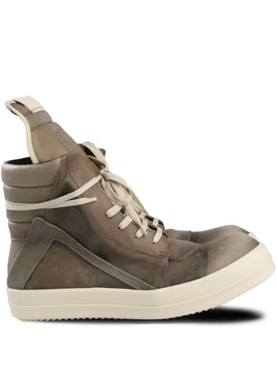 RICK OWENS GEOBASKET SNEAKERS