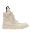 Rick Owens Baby Off-white Hollywood Babygeo Sneakers In Nude