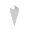 Rick Owens Geometric Single Earring In White