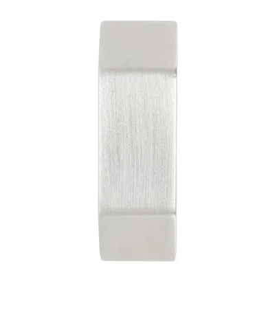 Rick Owens Geometric Stud Earrings In White