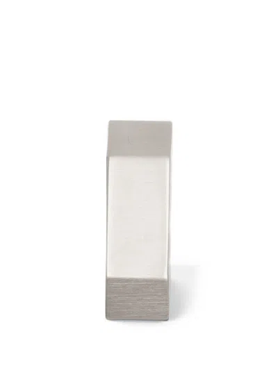 Rick Owens Geometric Stud Earrings In Silver