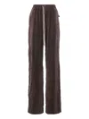 Rick Owens Geth Belas Drawstring Trousers In Brown