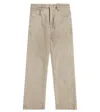 Rick Owens Geth Cotton-blend Pants In Grey
