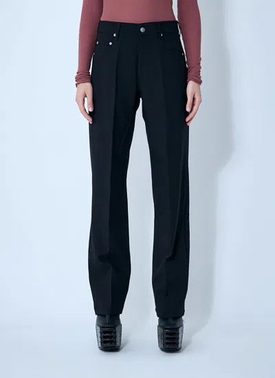Rick Owens Geth Jeans In Black