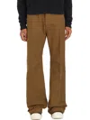 Rick Owens Geth Jeans Bean Trousers In Brown