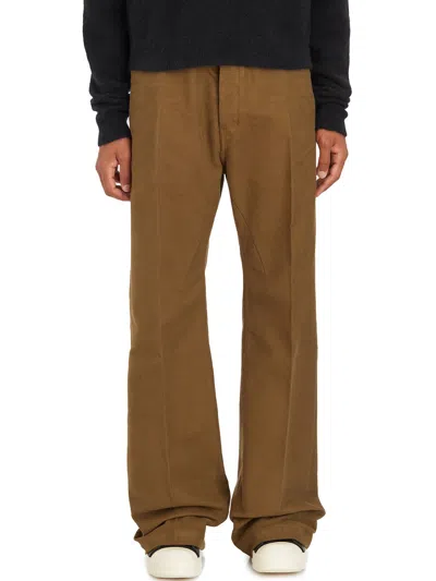 Rick Owens Geth Jeans Bean Trousers In Brown