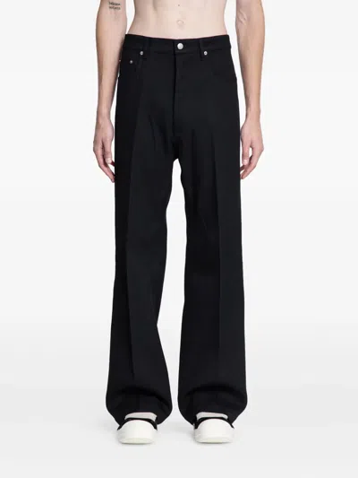 Rick Owens Geth Jeans In Black