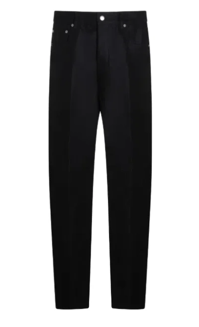 Rick Owens Geth Jeans In Black