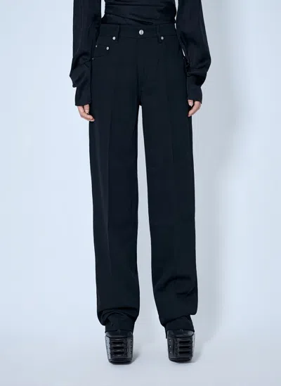 Rick Owens Geth Jeans In Black