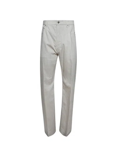 Rick Owens Geth Jeans Dinge In Neutrals