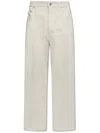 Rick Owens Hollywood Geth Jeans In Neutrals
