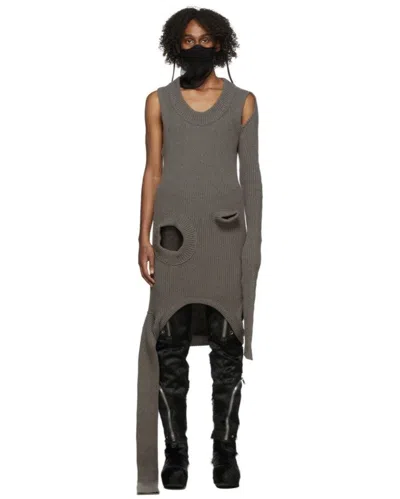 Pre-owned Rick Owens Geth Recycled Cashmere Banana Knit In Multi
