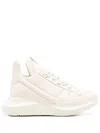 Rick Owens Low Top Sneakers With Chunky Rubber Sole