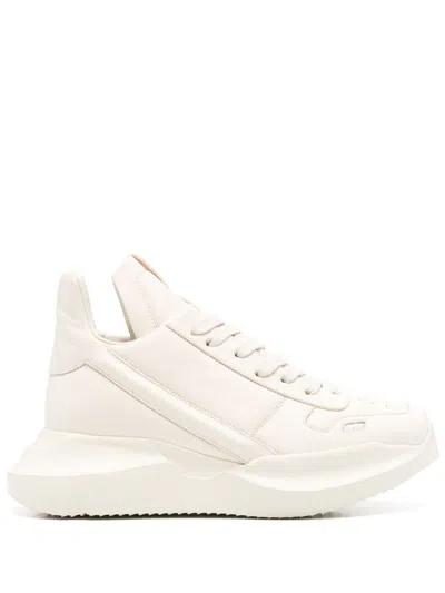 Rick Owens Geth Runner Leather Trainers