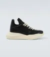 Rick Owens Geth Runner Leather Sneakers