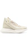 Rick Owens Geth Runner Low-top Sneakers In Neutrals