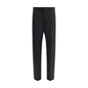 Rick Owens Tailored Geth Wide Leg Virgin Wool Pants In Black