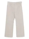 Rick Owens Geth Wide-leg Trousers In Neutral