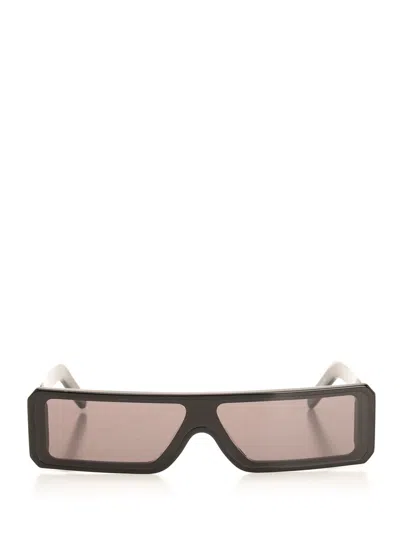 Rick Owens Gethsemane Gethshades Glasses Black In Brown