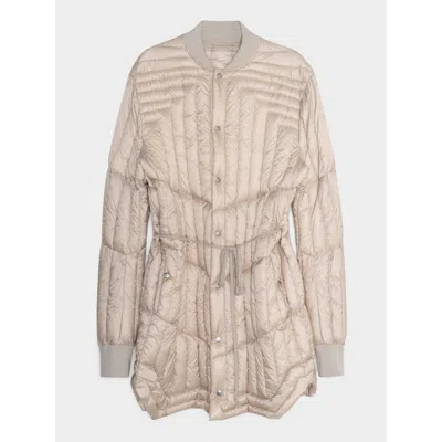 Pre-owned Rick Owens 'gethsemane' Quilted Puffer Coat