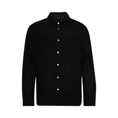 Pre-owned Rick Owens Giacca Outershirt 'black' | Men's Size 52