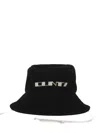 Rick Owens Wide Brim Gilligan Style Hat In Animal Print