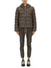 Rick Owens Down Jacket "gimp" In Brown