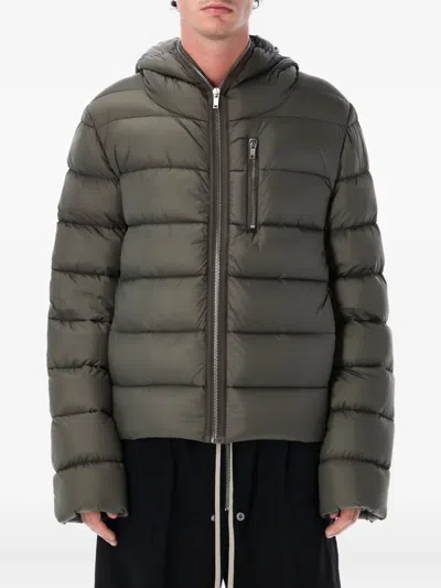 Rick Owens Concordians Gimp Jacket Darkdust Nylon In Green