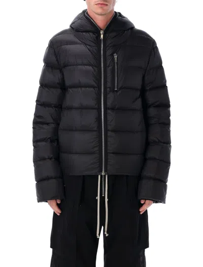 Rick Owens Concordians Gimp Jacket Darkdust Nylon In Black