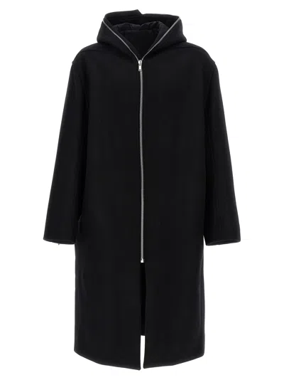 Rick Owens 'gimp Mac' Coat In Black